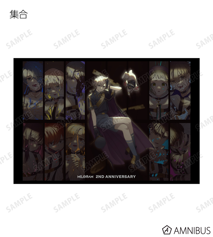 描き下ろし 2nd Anniversary ver. トレーディングポストカード