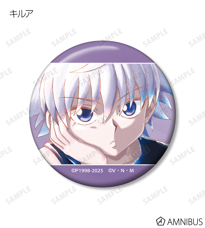 しゃけページ Ani-Art aqua バッジ　クロロ　9個 グッズ-バッチ】HUNTER×HUNTER クロロ Ani-Art aqua label 第2弾