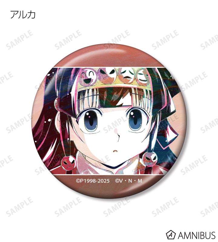 HUNTER×HUNTER イルミ トレーディングメタリック缶バッジ HUNTER×HUNTER - 描き下ろし 戦う背中ver. トレーディング