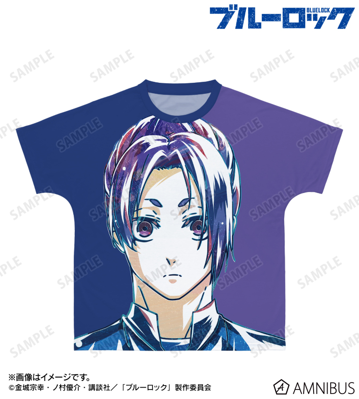 ブルーロック　ブルロ展　Tシャツ　御影玲王 ブルーロック展 原画Tシャツ 御影玲王 #雲水堂のブルロ ブルロ展