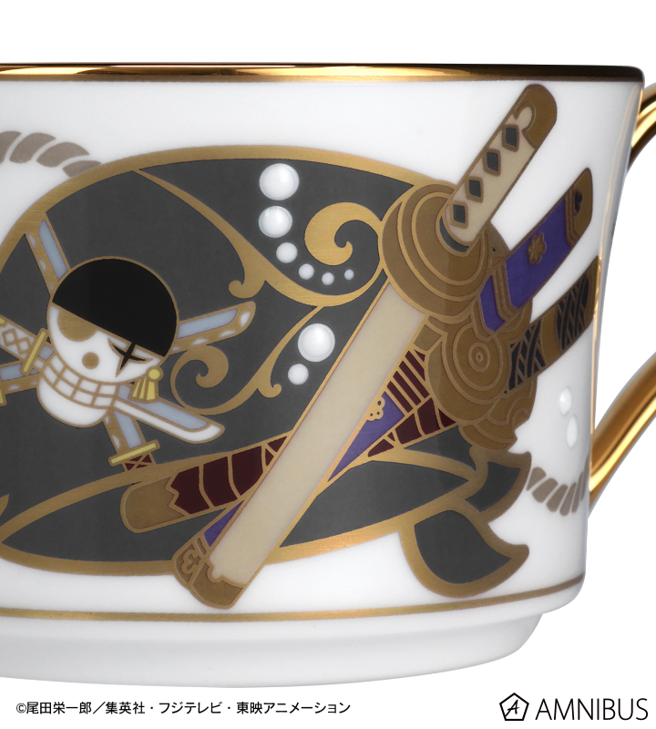 ノリタケコラボ ロロノア・ゾロ カップ&ソーサー