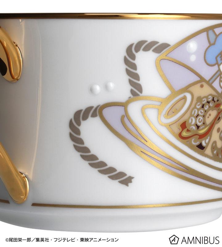 ノリタケコラボ サンジ カップ&ソーサー