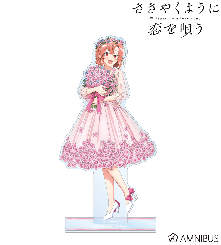 描き下ろし 木野 ひまり 花びらドレスver. 特大アクリルスタンド
