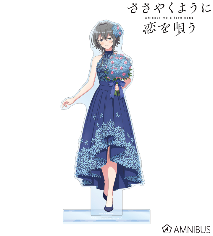 描き下ろし 朝凪 依 花びらドレスver. 特大アクリルスタンド
