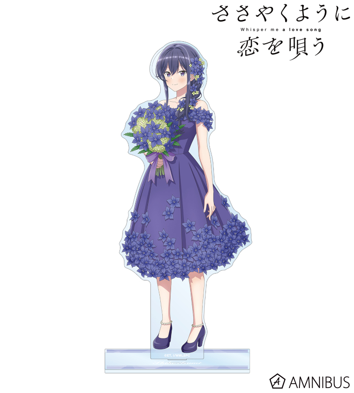 描き下ろし 泉 志帆 花びらドレスver. 特大アクリルスタンド