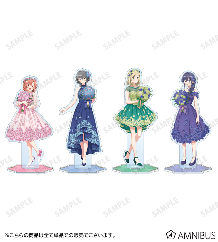 描き下ろし 木野 ひまり 花びらドレスver. BIGアクリルスタンド