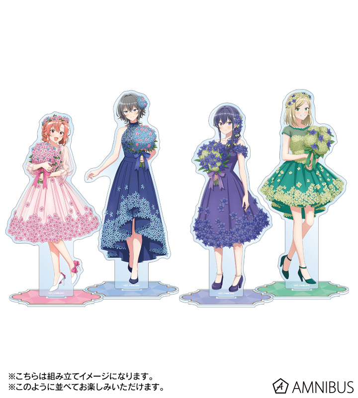 描き下ろし 木野 ひまり 花びらドレスver. BIGアクリルスタンド