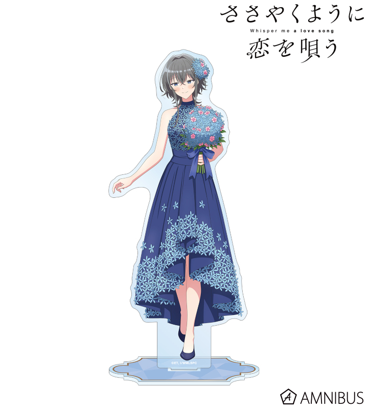 描き下ろし 朝凪 依 花びらドレスver. BIGアクリルスタンド