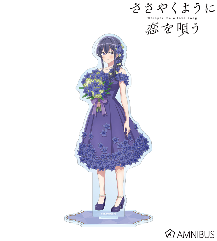 描き下ろし 泉 志帆 花びらドレスver. BIGアクリルスタンド
