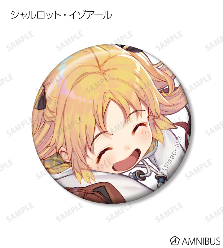 トレーディング原作イラスト缶バッジ