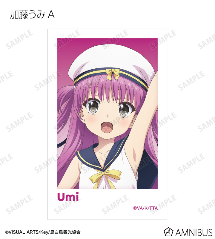 トレーディングインスタントカメラ風イラストカード