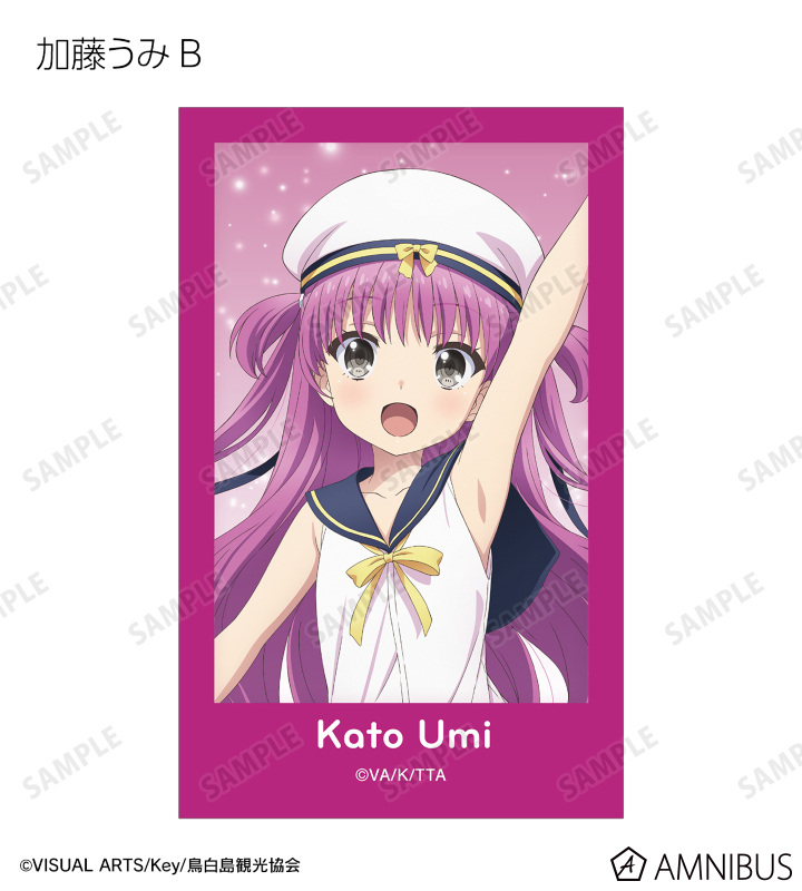 トレーディングインスタントカメラ風イラストカード