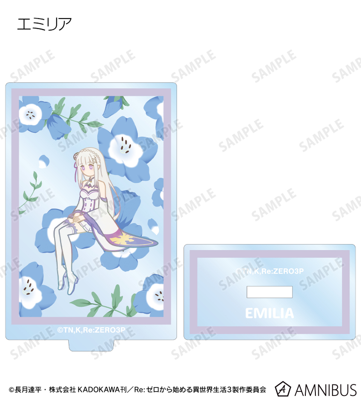 【新品】Re:ゼロから始める異世界生活 全巻購入特典 アクリルジオラマ＆缶バッジ 9月事後発売】【特典付き】TVアニメ『Re:ゼロから始める異世界