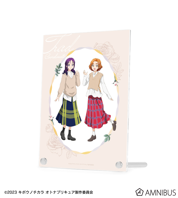 描き下ろし 咲&舞 トラッドスタイルver. TOWER RECORDS POP UP SHOP A5アクリルパネル
