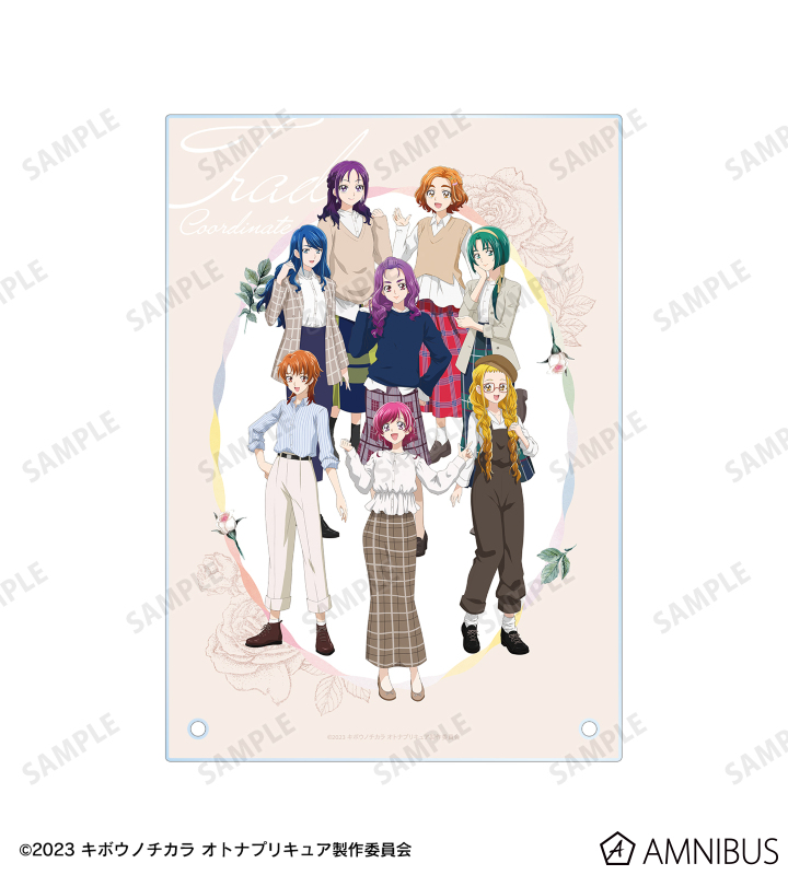 描き下ろし 集合 トラッドスタイルver. TOWER RECORDS POP UP SHOP A5アクリルパネル