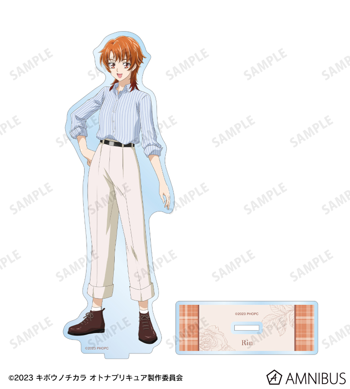 描き下ろし 夏木 りん トラッドスタイルver. TOWER RECORDS POP UP SHOP BIGアクリルスタンド