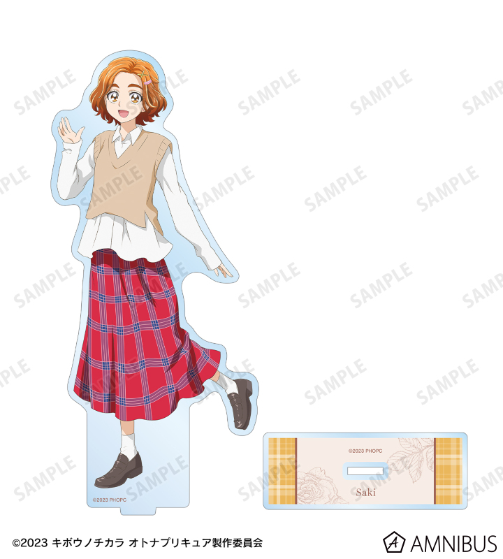 描き下ろし 日向 咲 トラッドスタイルver. TOWER RECORDS POP UP SHOP BIGアクリルスタンド