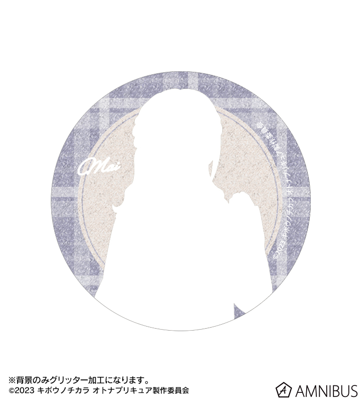 描き下ろし 美翔 舞 トラッドスタイルver. TOWER RECORDS POP UP SHOP 75mmグリッター缶バッジ