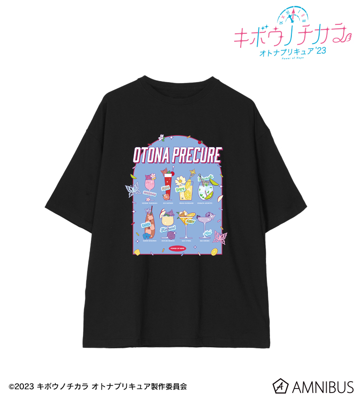 TOWER RECORDS POP UP SHOP カクテルモチーフ BIGシルエットTシャツ