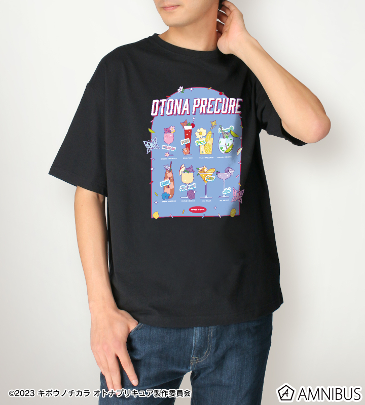 TOWER RECORDS POP UP SHOP カクテルモチーフ BIGシルエットTシャツ