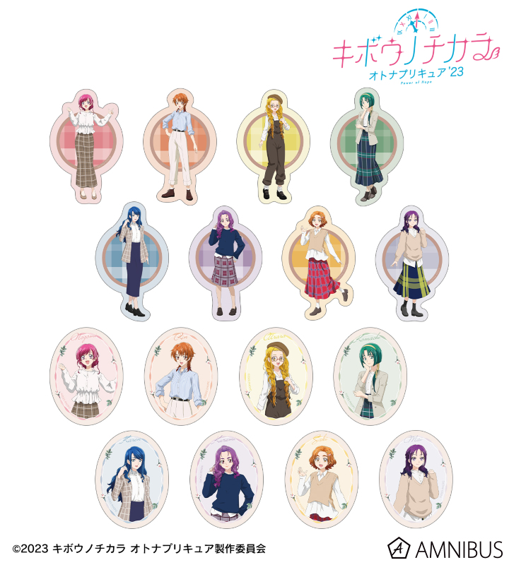 描き下ろし トラッドスタイルver. TOWER RECORDS POP UP SHOP トレーディングダイカットステッカー