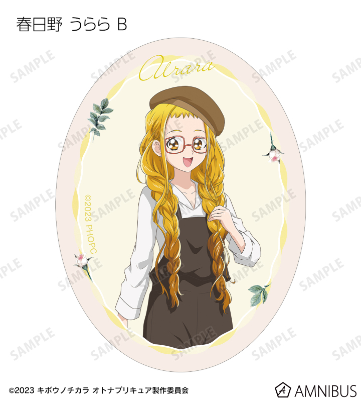 描き下ろし トラッドスタイルver. TOWER RECORDS POP UP SHOP トレーディングダイカットステッカー