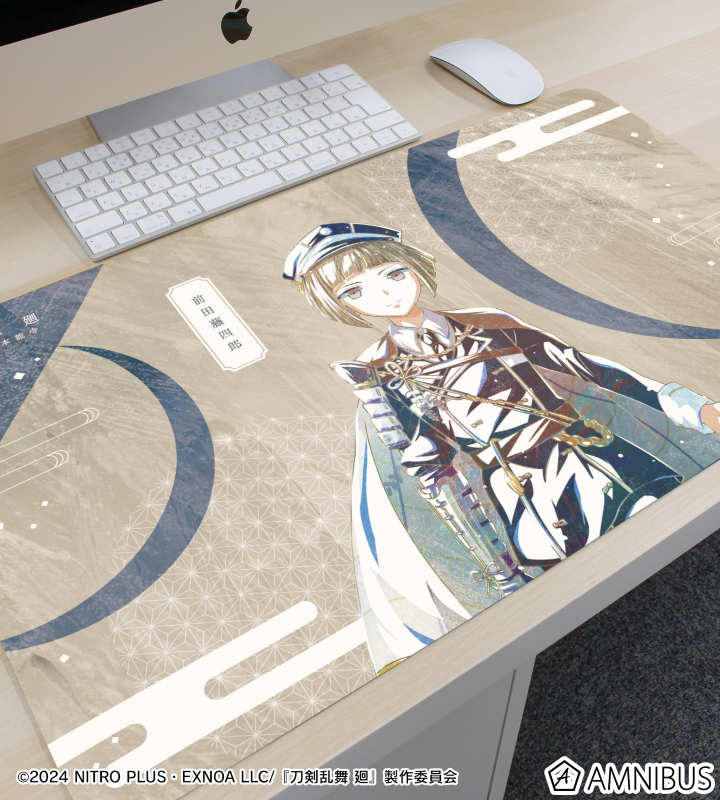 刀剣乱舞 廻 -虚伝 燃ゆる本能寺- Ani-Art 第1弾 マルチデスクマット 前田藤四郎