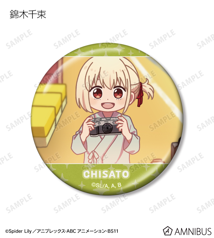 トレーディング ゆるコマ メタリック缶バッジ