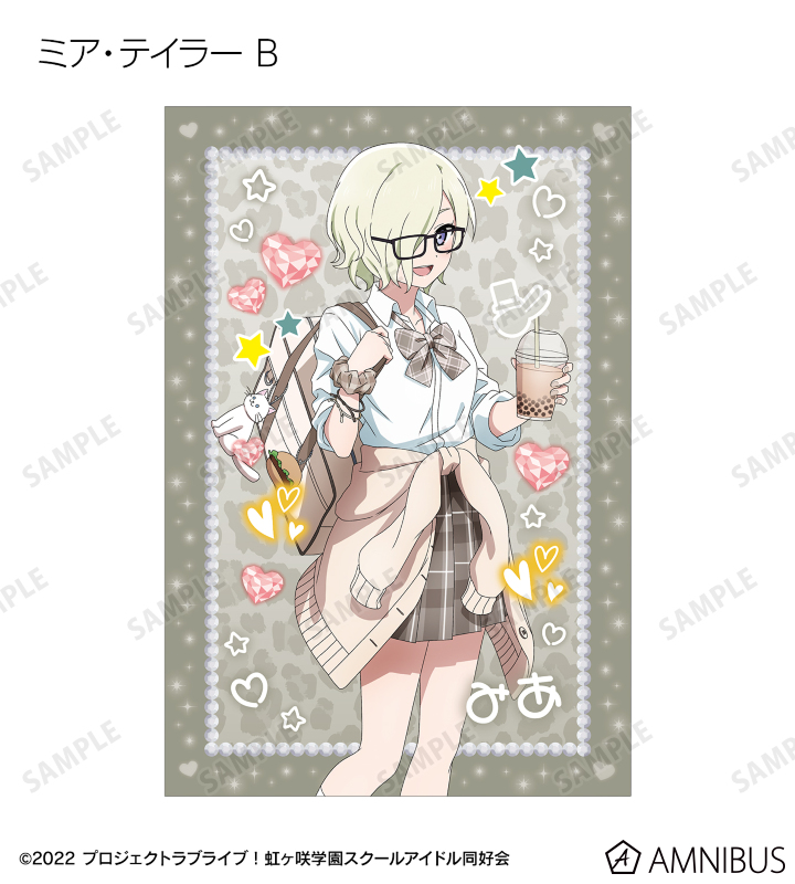 描き下ろし ギャル制服ver. トレーディングポストカード