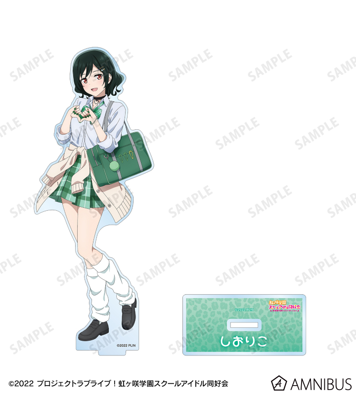 ラブライブ! 虹ヶ咲 ギャル制服 缶バッジ 栞子 ラブライブ！虹ヶ咲学園スクールアイドル同好会 - 描き下ろし