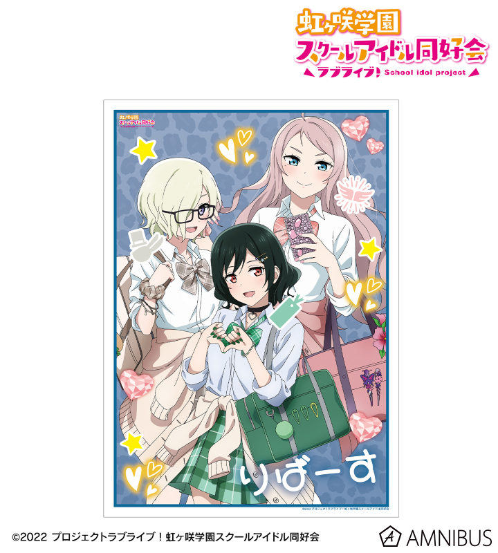 描き下ろし R3BIRTH ギャル制服ver. A3マット加工ポスター