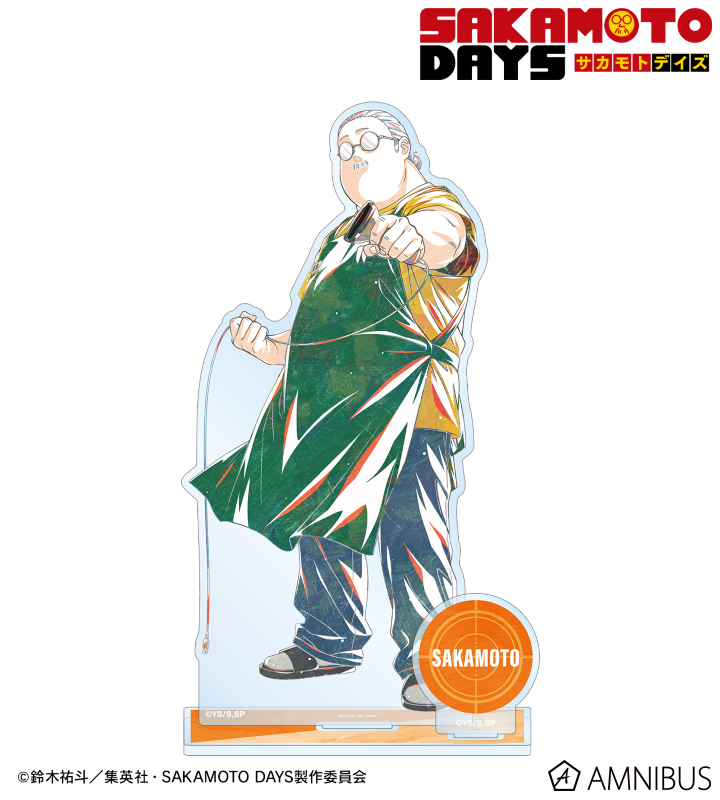 SAKAMOTO DAYS 箔入りアクリルアート 一連載2周年突破記念Ver.一 完全受注生産『SAKAMOTO DAYS』箔入りアクリル