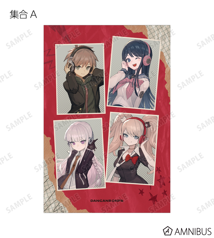 ダンガンロンパ イラストレーター 人狼 ポストカード 特典 王馬
