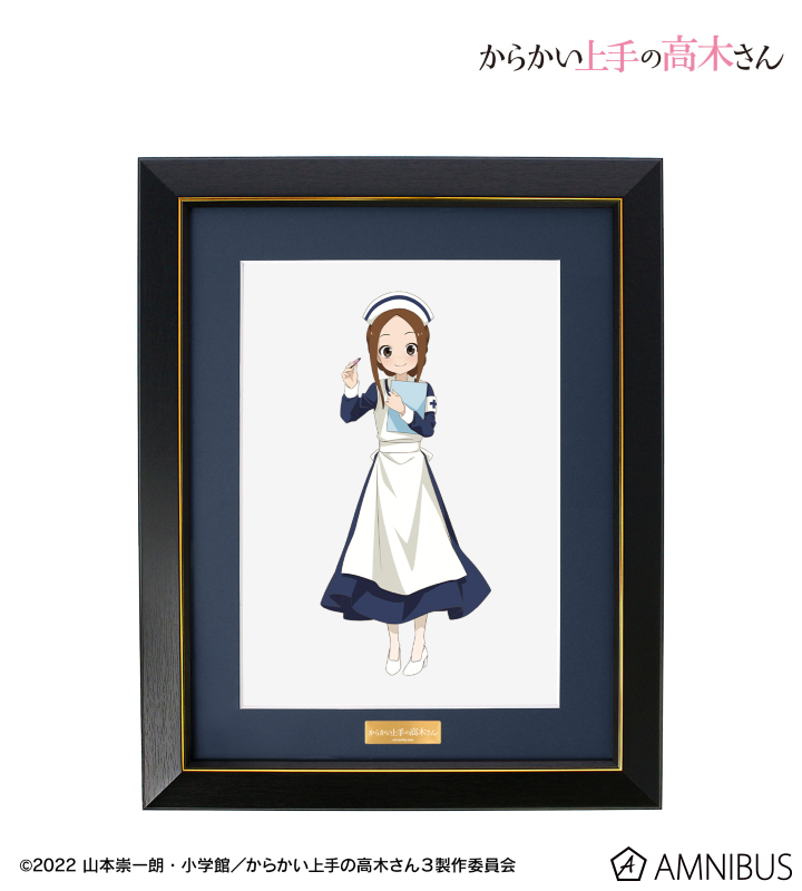 描き下ろし 高木さん ナース お仕事体験ver. キャラファイングラフ