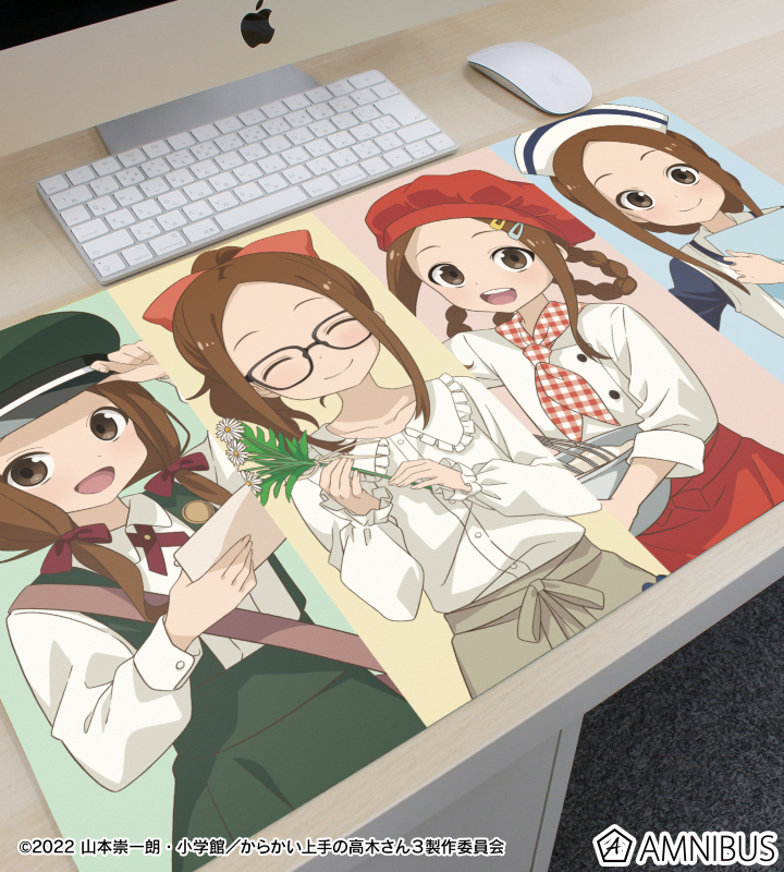 からかい上手の高木さん　デスクマット からかい上手の高木さん - 描き下ろし 高木さん ブラック