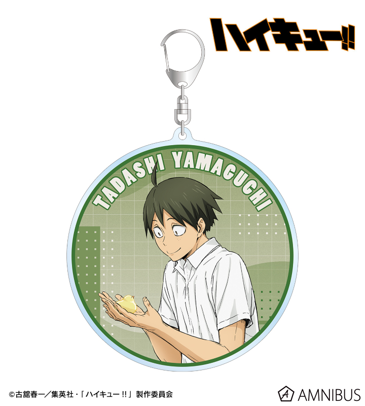 ハイキュー！！　山口忠　アクキー ハイキュー!! マーブルアクリルキーホルダー（制作現場風