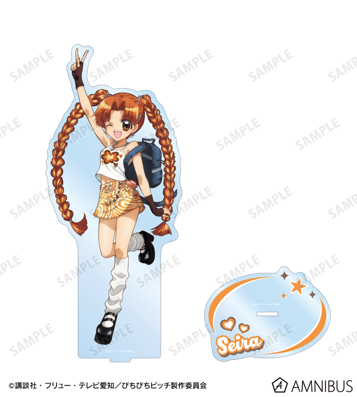 ぴちぴちピッチ ホログラムアクリルスタンド ぴちぴちピッチ」ホログラムアクリルスタンド（七海 るちあ