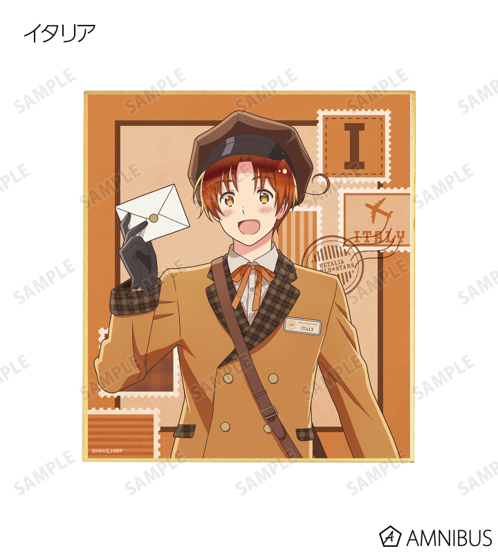 【ヘタリア】クリア☆POPコレクション全８種１BOX★新品未開封 アニメ「ヘタリア World☆Stars」 - 描き下ろし 郵便屋ver