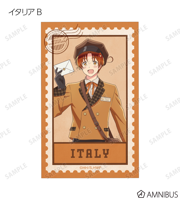 4【メルカリ便】ヘタリア World☆Stars 6巻特典 イラストカード 4【メルカリ便】ヘタリア World☆Stars 6巻特典 イラストカード