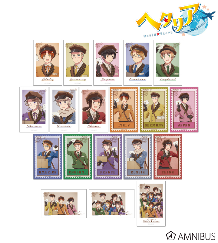 4【メルカリ便】ヘタリア World☆Stars 6巻特典 イラストカード 4【メルカリ便】ヘタリア World☆Stars 6巻特典 イラストカード