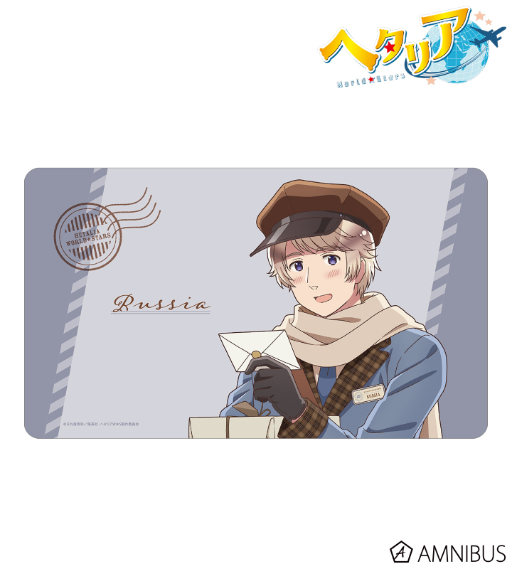 描き下ろし ロシア 郵便屋ver. マルチデスクマット