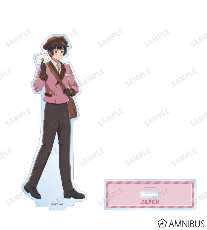 【値下げ交渉歓迎】ハンジ ホワイトデーアクリルスタンド Anique まとめ売り アニメ「ヘタリア World☆Stars」 - 描き下ろし 日本 郵便屋ver