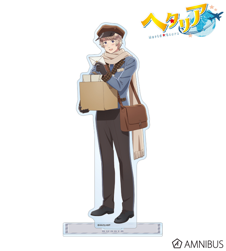 ヘタリア ロシア アクリル類 まとめ売り ヘタリアWorld☆Stars_アクリルクリップ yummy! ver. ロシア