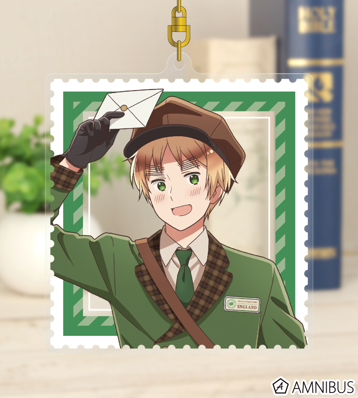 ヘタリア　ミュージアムver. アクキー　イギリス アニメ「ヘタリア World☆Stars」 - 描き下ろし イギリス 郵便屋
