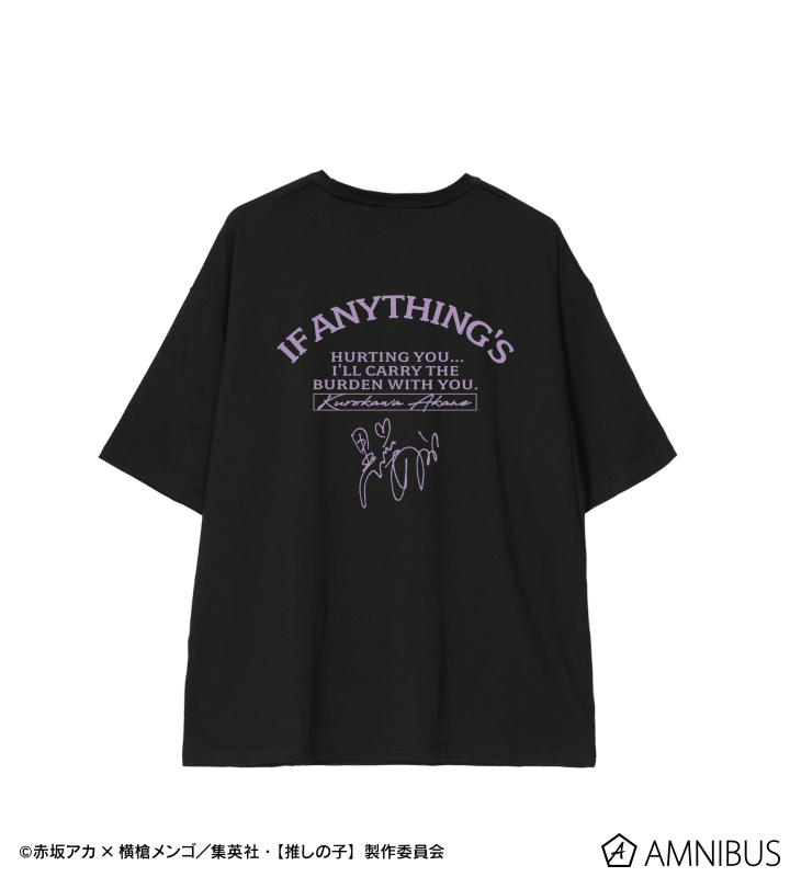 【推しの子】描き下ろし 黒川あかね ショッピングver. 着用BIGシルエットTシャツ