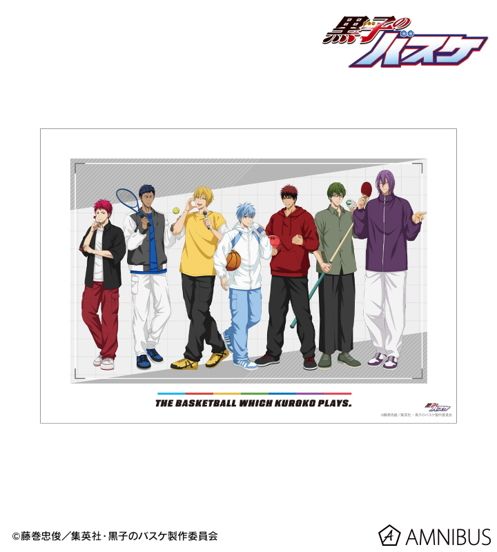 描き下ろし 集合 スポーツホリデーver. A3マット加工ポスター