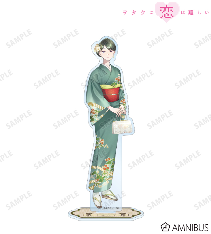 ヲタクに恋は難しい　プリンセスカフェ　アクリルスタンド　小柳花子 ふじた 『 ヲタクに恋は難しい 』 プリンセスカフェ アクリル