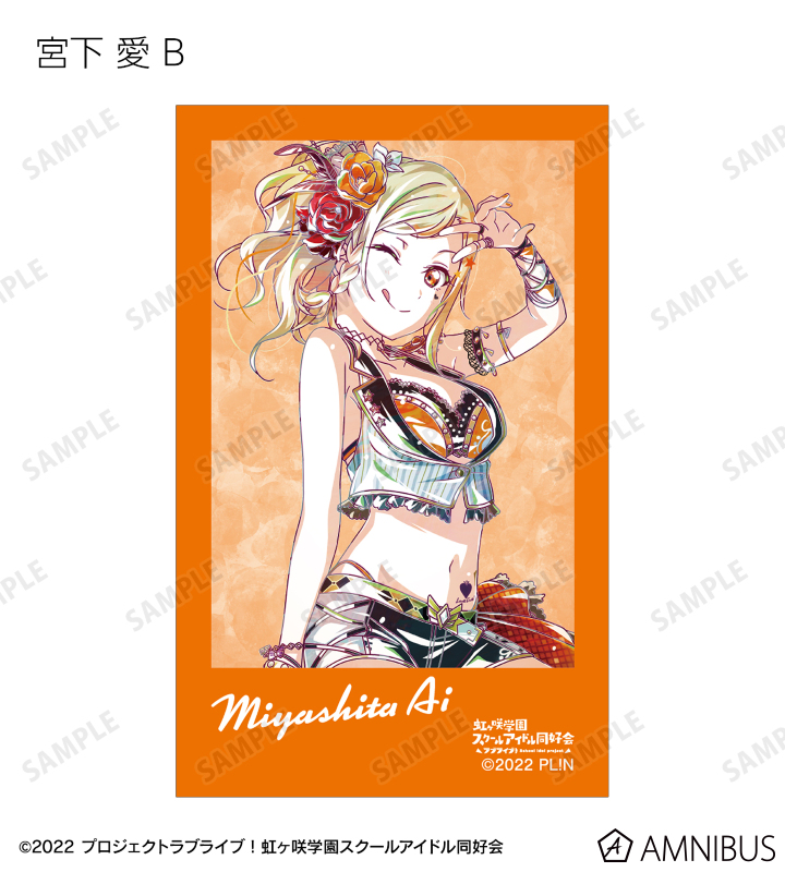 トレーディング Ani-Art 第2弾 インスタントカメラ風イラストカード2枚セット