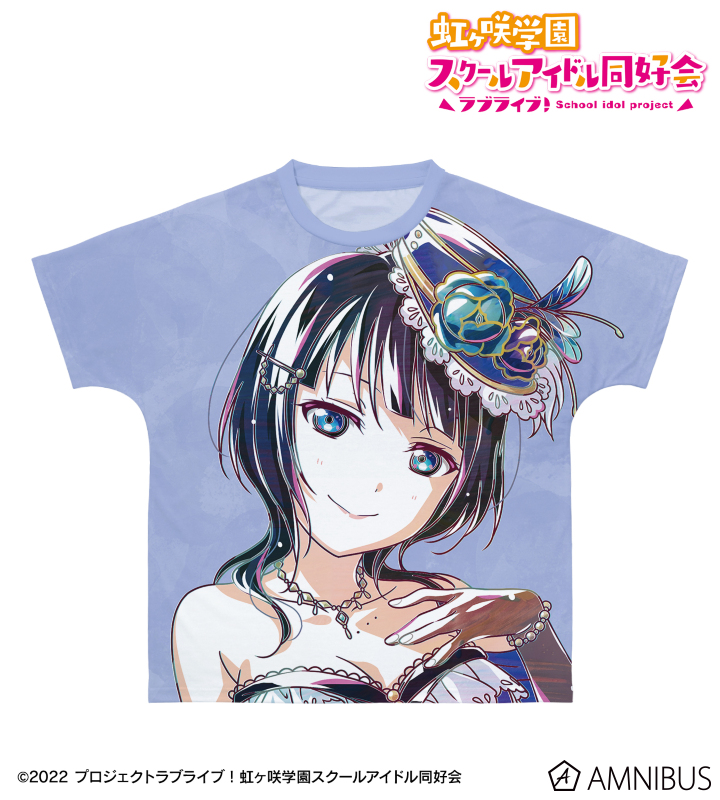 ラブライブ! 虹ヶ咲学園スクールアイドル同好会 朝香果林 プリント Tシャツ ラブライブ！虹ヶ咲学園スクールアイドル同好会 - 朝香 果林 Ani