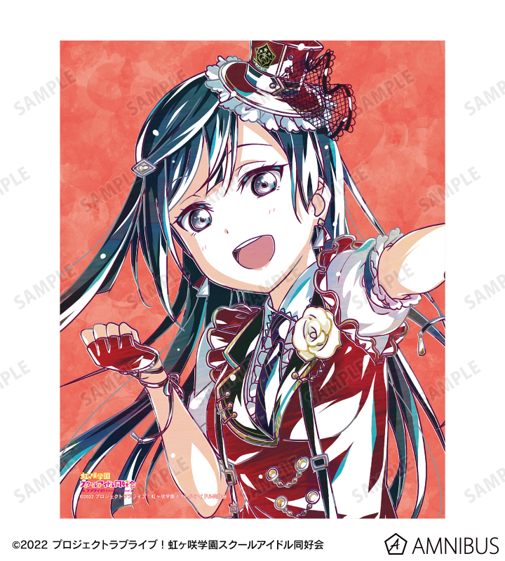 雑貨　優木せつ菜 春夏秋冬ニジガクショット♪キャンバスアート 「ラブライブ!虹ヶ咲学園スクールアイドル同好会」 ラブライブ！虹ヶ咲学園スクールアイドル同好会 春夏秋冬ニジ